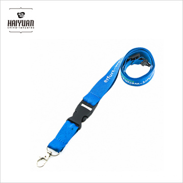 Impression de logo personnalisé à bas prix Sérigraphie Lanyard sans commande minimale, High End High Quality Thick